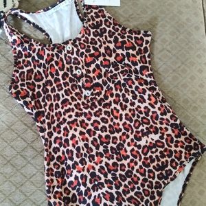 Cheetah print BODYSUIT size M